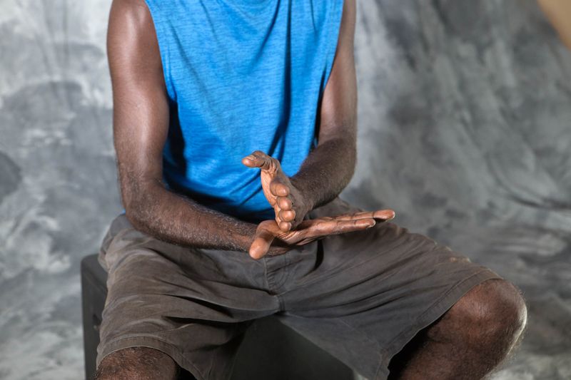 © David Hancock - Image from the Yolngu sign language photography project