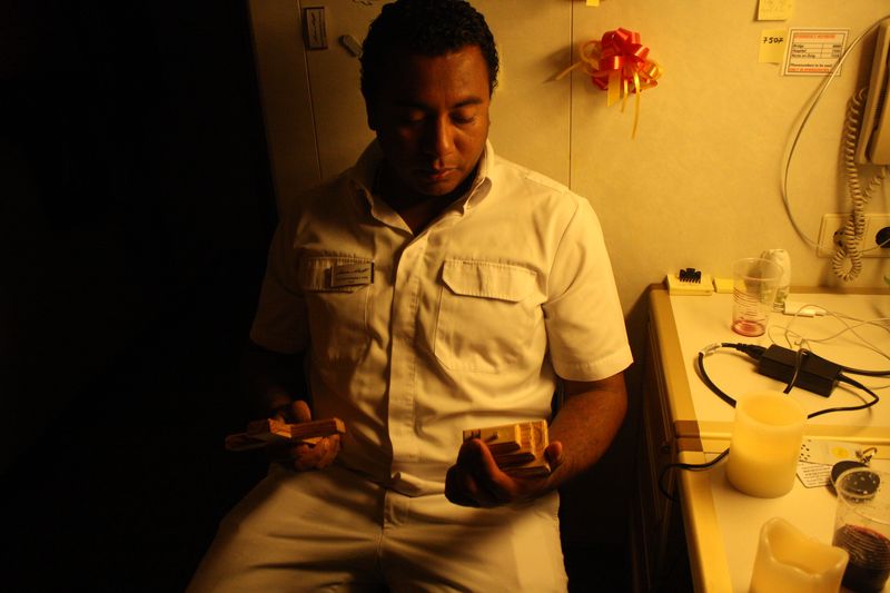 © Martyna Bec - The sailor short befor goint to the Bridge. Christmas time.