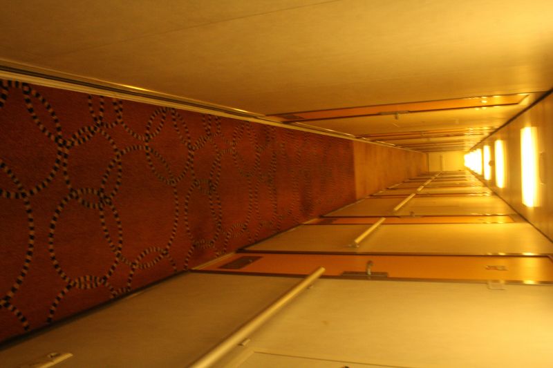 © Martyna Bec - labirynth of corridors on the ship