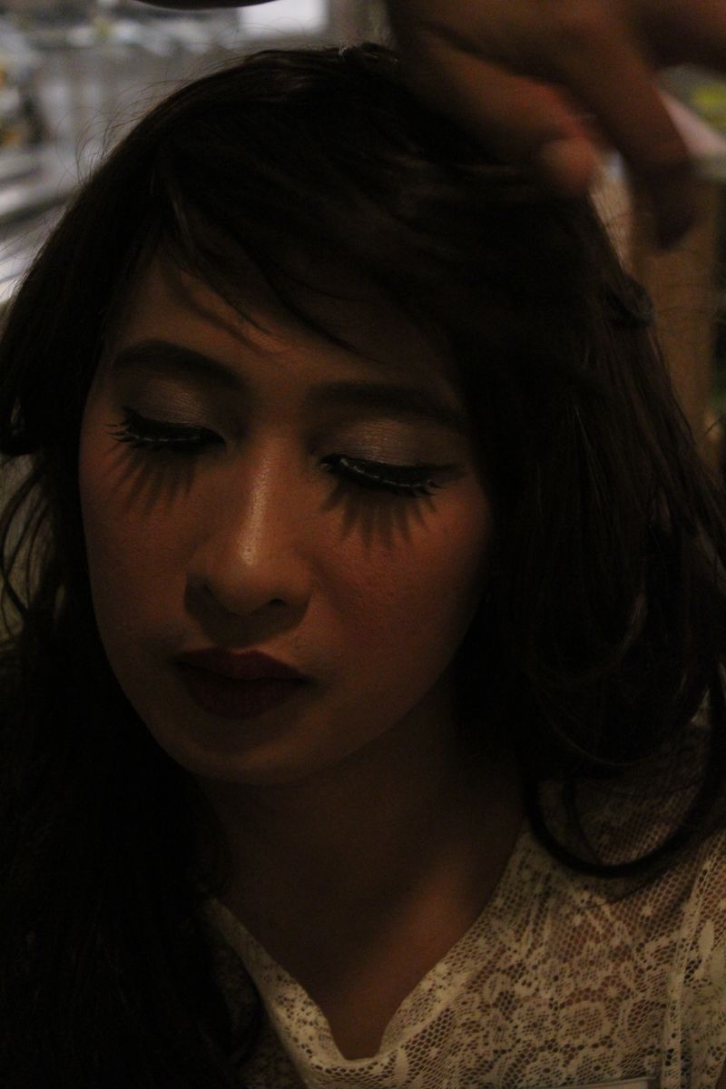 © Martyna Bec - JJ, Lady boy from Philipines preparing for the danceduring bingo for the crew.