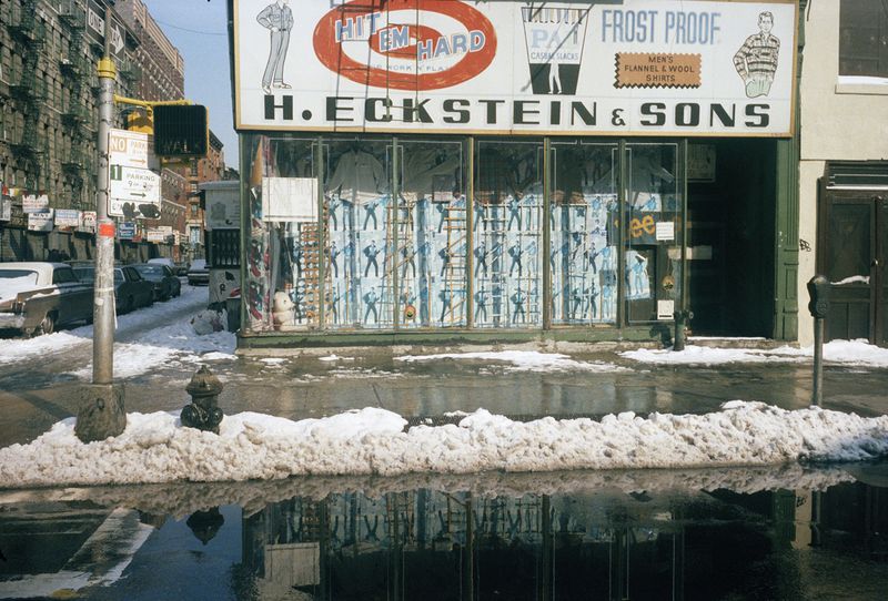 © Tria Giovan - H.Eckstein & Sons on Orchard Street-1986. From the series Loisaida Street Work-1984 to 1990.