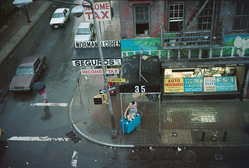 © Tria Giovan - Norman Cohen's on Stanton Street-1990.