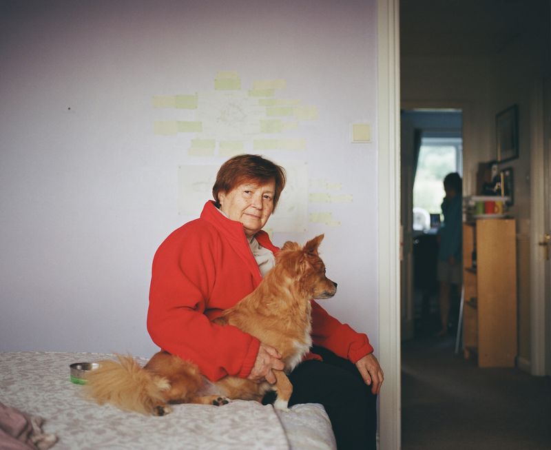 © Frankie Mills - Paulina Bilokrenytska photographed in her sponsors spare bedroom in Ivybridge, Devon, UK.