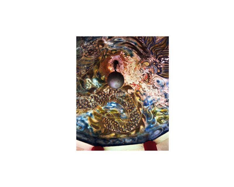 © Nicholas Constant - Image 6: Faded Dragon in Temple Grounds