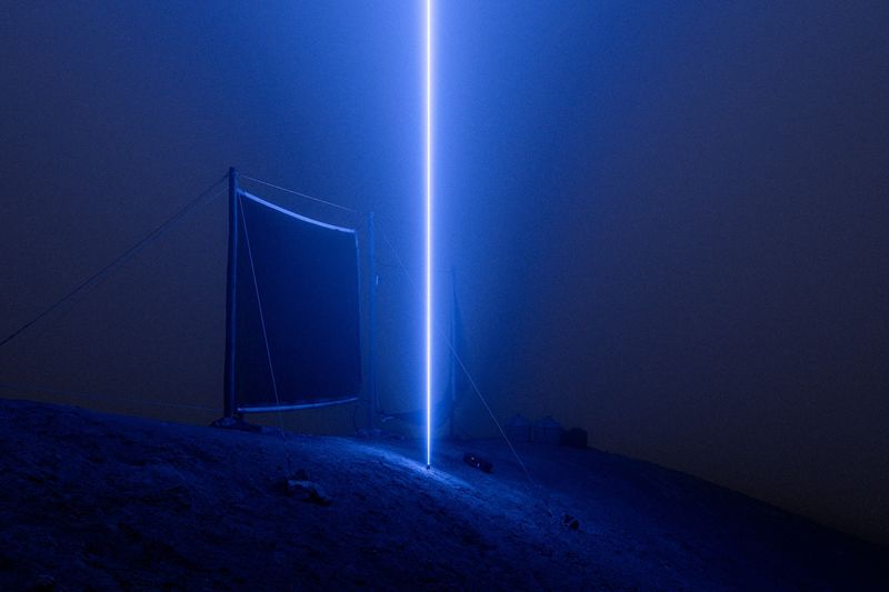 © Sebastian Arriagada - Image from the Luminous Cartography Exercises photography project