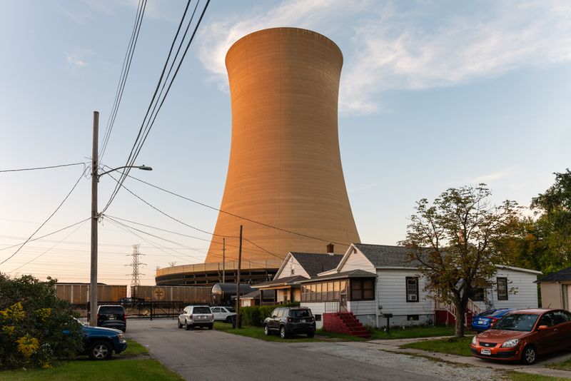 © Matthew Ludak - Generating Station. Michigan City, Indiana. 2023