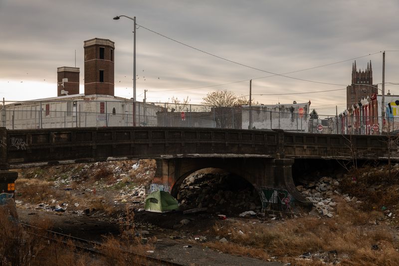 © Matthew Ludak - Tent. Philadelphia, Pennsylvania. 2024