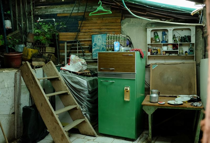 © Ana Vallejo - The interior of a house in San Germán.