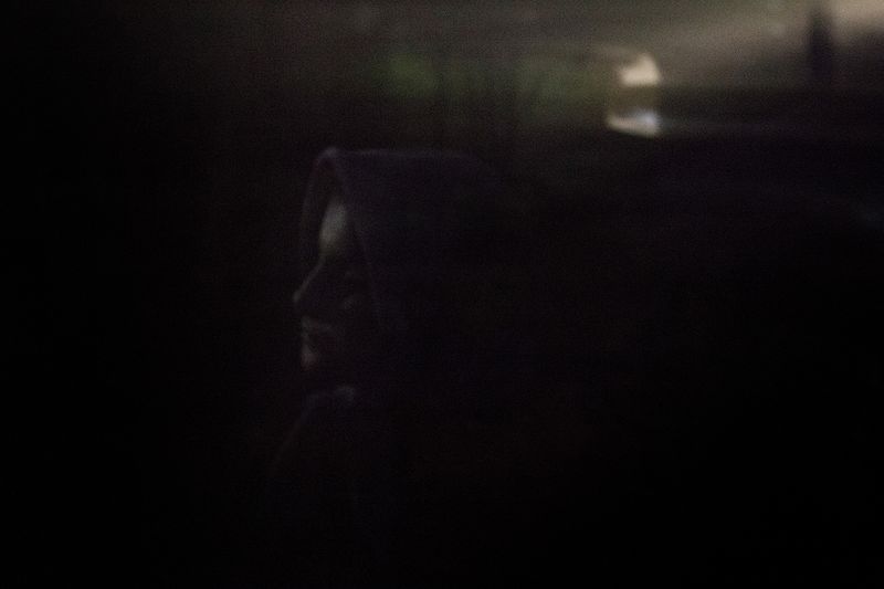 © Zohreh Saberi - Raheleh, 13, born blind, is so anxious at nights due to lack of sunlight. Her eyes can only distinguish the bright light.