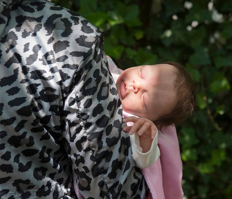 © Karolina Jonderko - Some dolls are made from silicone. They are more expensive. Their skin is very gentle and smooth, like the real baby's skin.