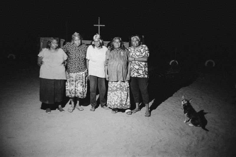 © Matthew Thorne - Image from the Marungka Tjalatjunu (Dipped in Black) photography project