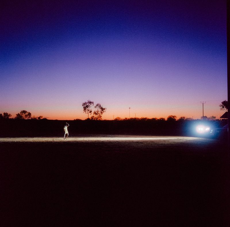 © Matthew Thorne - Image from the Marungka Tjalatjunu (Dipped in Black) photography project