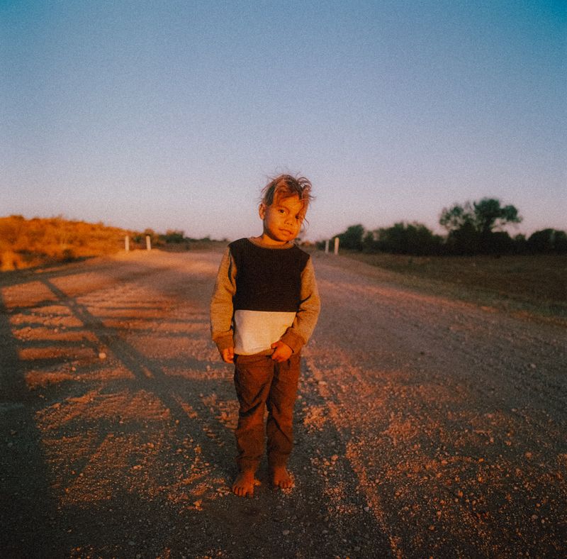 © Matthew Thorne - Image from the Marungka Tjalatjunu (Dipped in Black) photography project