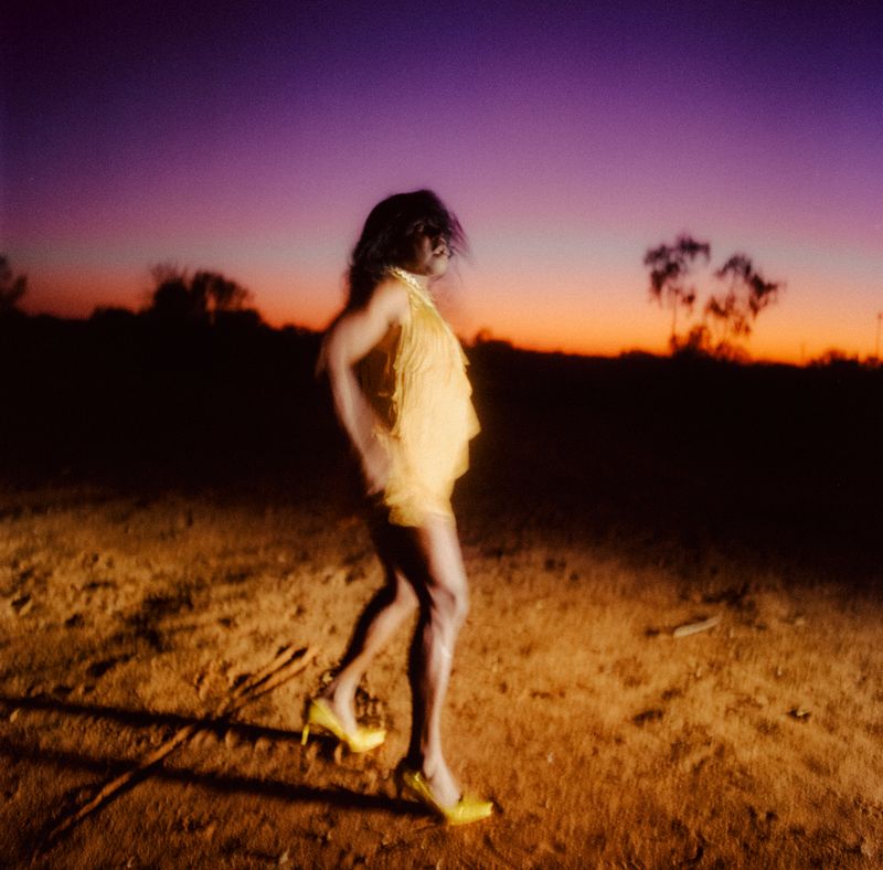 © Matthew Thorne - Image from the Marungka Tjalatjunu (Dipped in Black) photography project