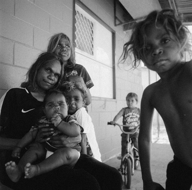 © Matthew Thorne - Image from the Marungka Tjalatjunu (Dipped in Black) photography project