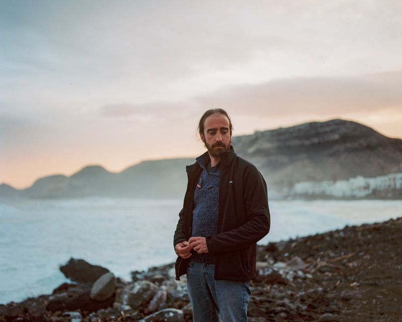 © Sanni Saarinen - Jorge, my spouse, in Cabo de Gata, January 2017