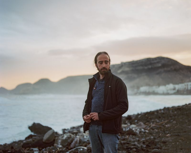 © Sanni Saarinen - Jorge, my spouse, in Cabo de Gata, January 2017