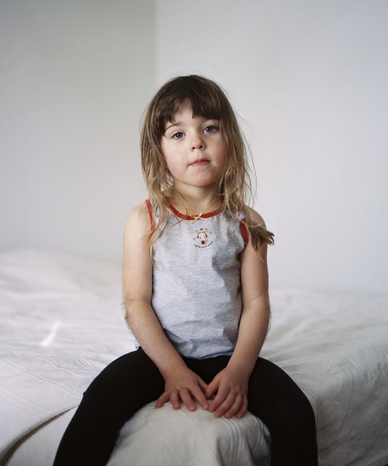 © Sanni Saarinen - Kanerva, my daughter, at home in Turku, January 2019