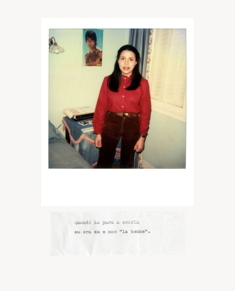 © Marta Pinto Machado - Transl. When I went to school I was myself, not “la bonne”.