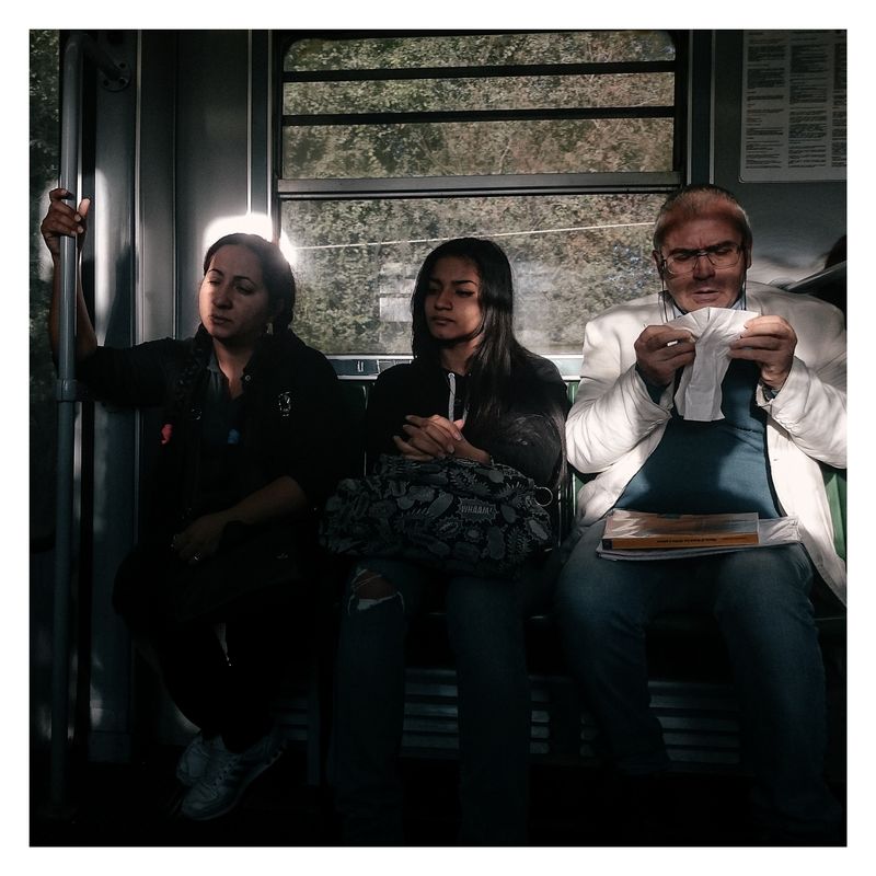 © Lorenzo Papi - Image from the The train to North Rome photography project