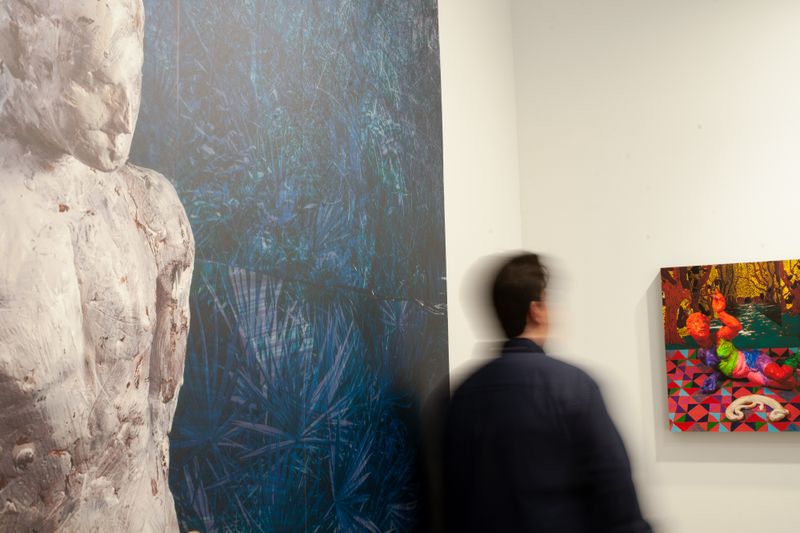© cyriaco LOPES - Solo Show at Satchel Projects, NYC, 2022: S&M (saints & martyrs).