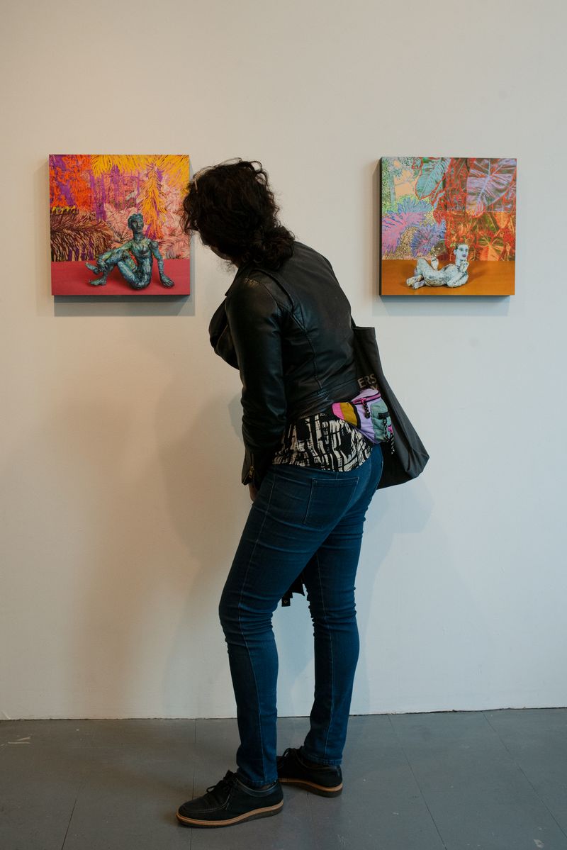 © cyriaco LOPES - Solo Show at Satchel Projects, NYC, 2022: S&M (saints & martyrs).