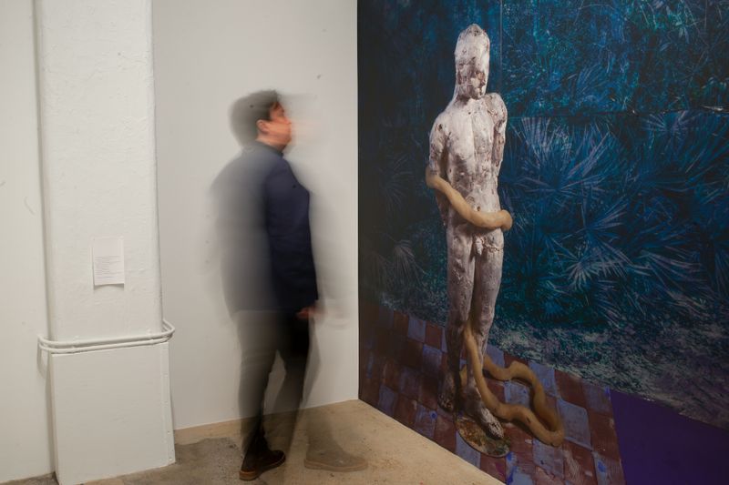 © cyriaco LOPES - Solo Show at Satchel Projects, NYC, 2022: S&M (saints & martyrs).