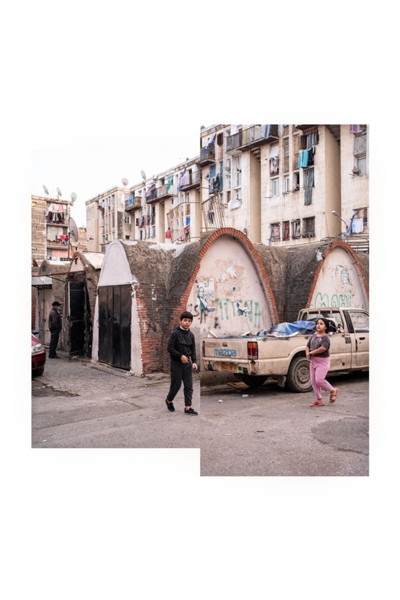 © Clea Rekhou - The market place at 'Diar el Mahçoul'. Algiers, Algeria 2022