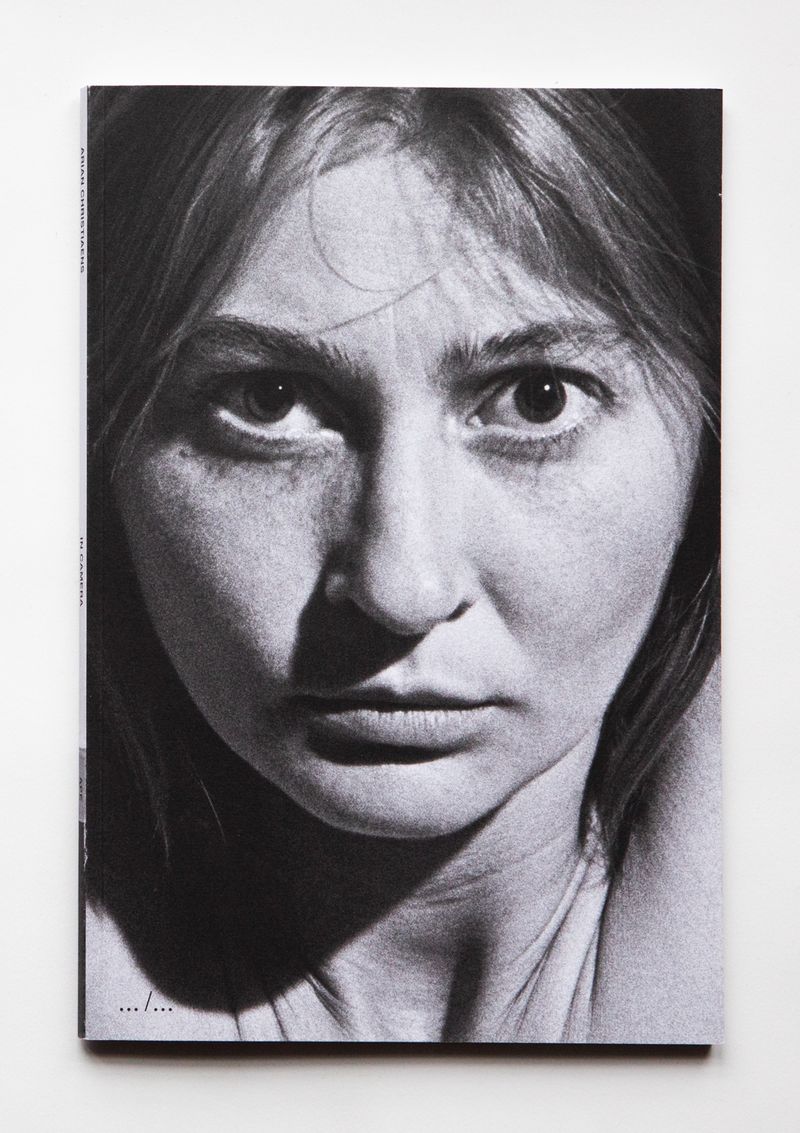 © Arian Christiaens - Cover of the artist book 'In Camera' 22x33cm, 80p.,  published by APE, edition of 700, 42 images