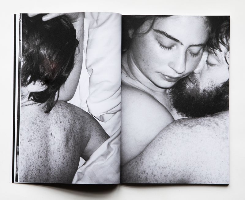 © Arian Christiaens - Spread of the artist book 'In Camera' 22x33cm, 80p.,  published by APE, edition of 700, 42 images