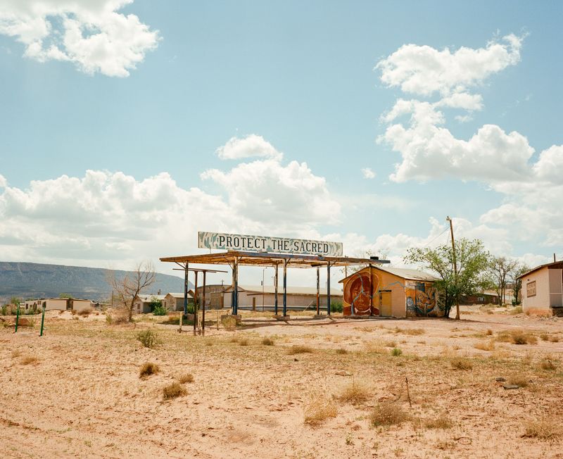 © Bailey Quinlan - "Protect the Sacred" mural, part of the Painted Desert Project - Navajo Nation