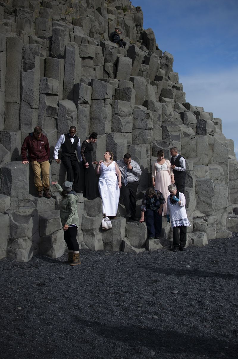 © Natalia Poniatowska - Reynisfjara, American Wedding