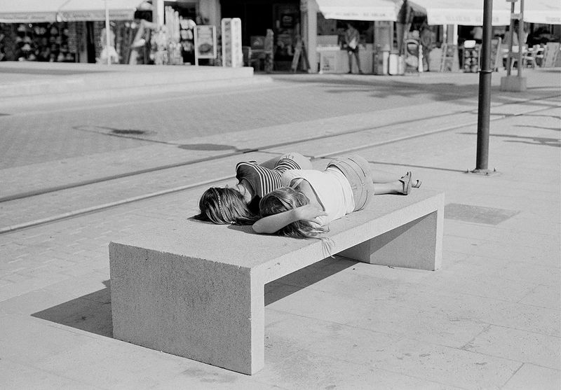 © Natalia Poniatowska - Intimacy Bench, shot on 35mm film