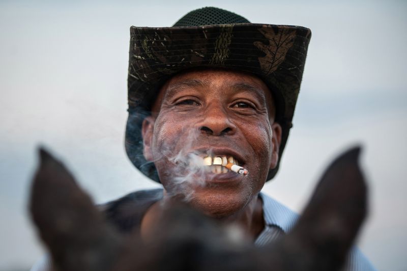 © Rory Doyle - James McGee poses for a portrait atop his horse in Bolivar County, Mississippi on Nov. 4, 2017.