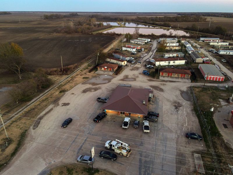 © Rory Doyle - Late light casts on Chuck’s Dairy Bar in Rolling Fork, Mississippi on Dec. 9, 2020. (Photo by Rory Doyle)