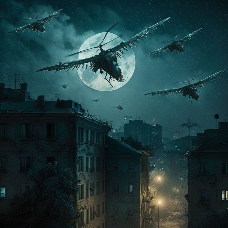 © Gennadiy Chernega - Image from the Ukrainian battle mosquitoes photography project