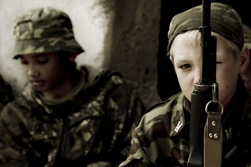 © Denis Tarasov - Cadets rest during combat training. Sverdlovsk region, Russia.