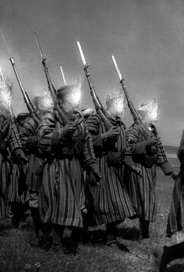 © Enrico Quattrini - Historical photo of the Goumiers