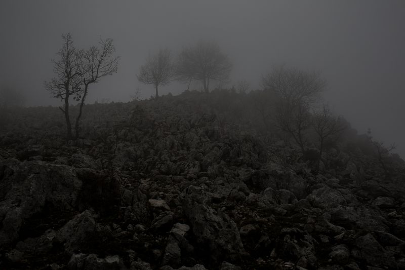 © Enrico Quattrini - Slopes of the Aurunci mountains, from which the Goumiers attack towards the Gustav line started.