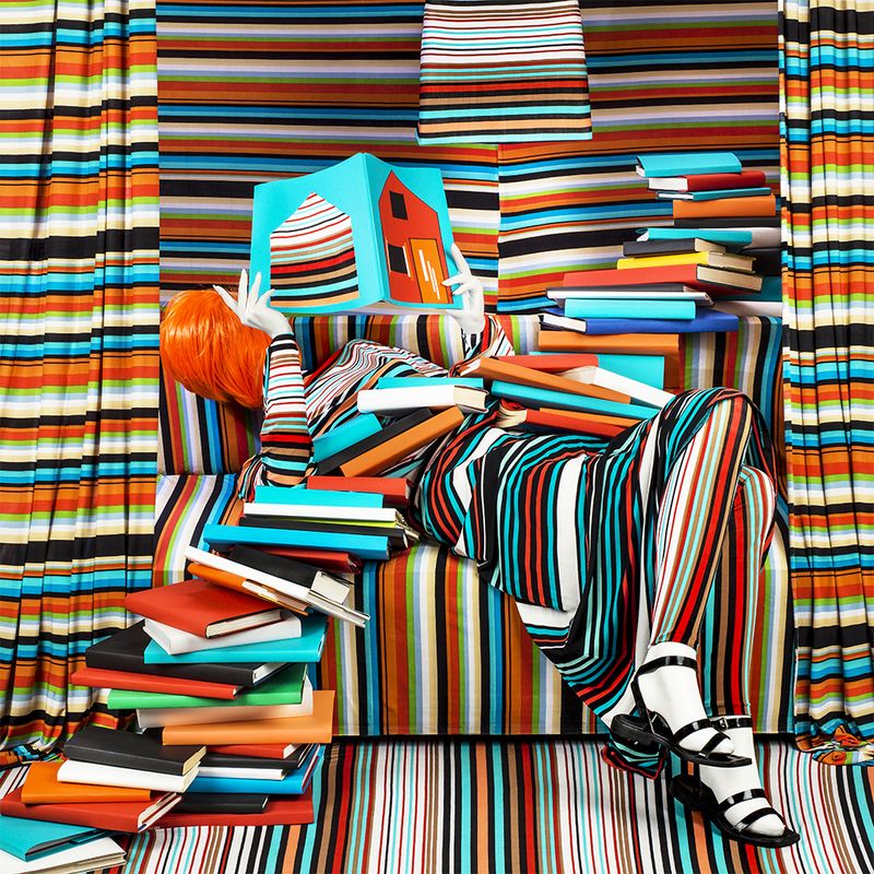 © Patty Carroll - Striped Books