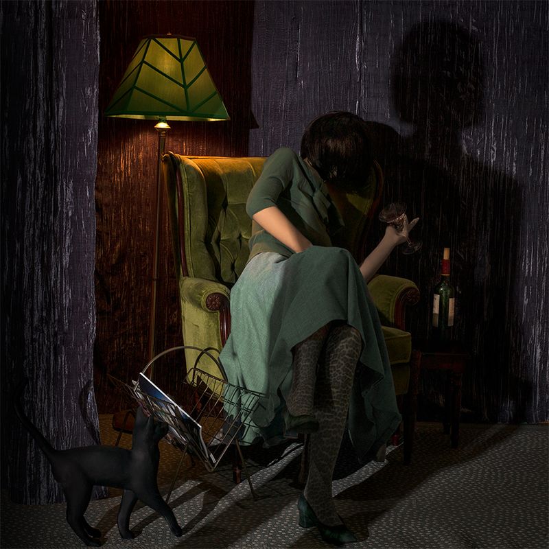 © Patty Carroll - A shadow of her former self.