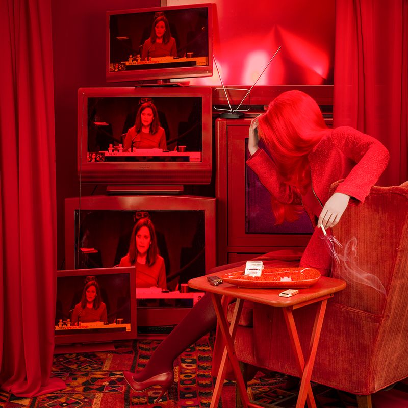 © Patty Carroll - Seeing red everywhere.