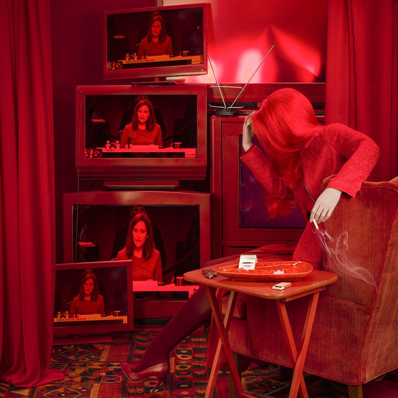© Patty Carroll - Seeing red everywhere.