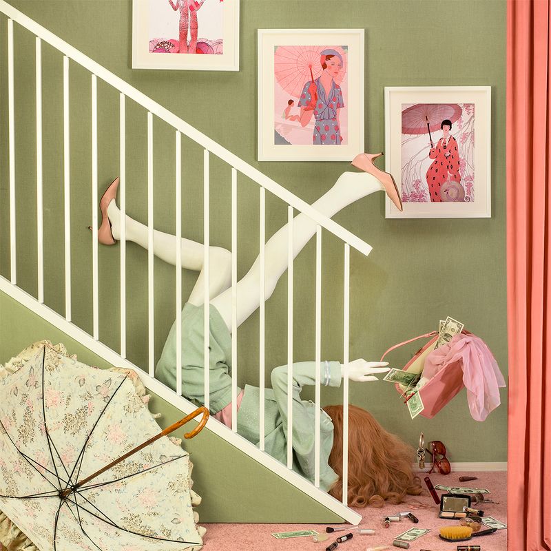 © Patty Carroll - Staired down.