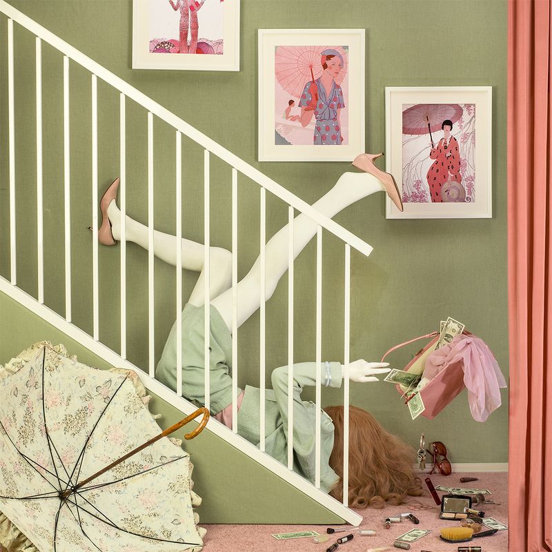 © Patty Carroll - Staired down.