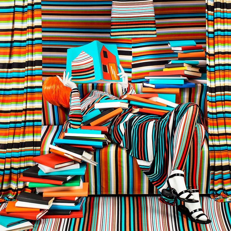 © Patty Carroll - Striped Books