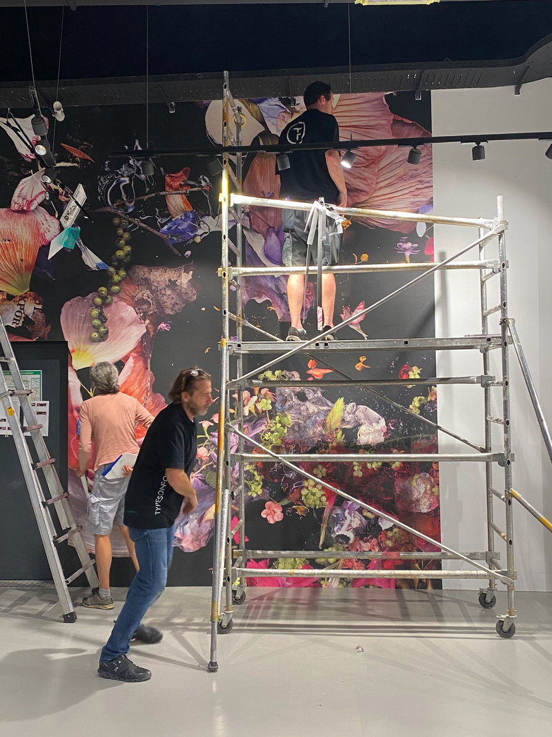 © Zani Arkadina - Image from the Installative large scale prints photography project