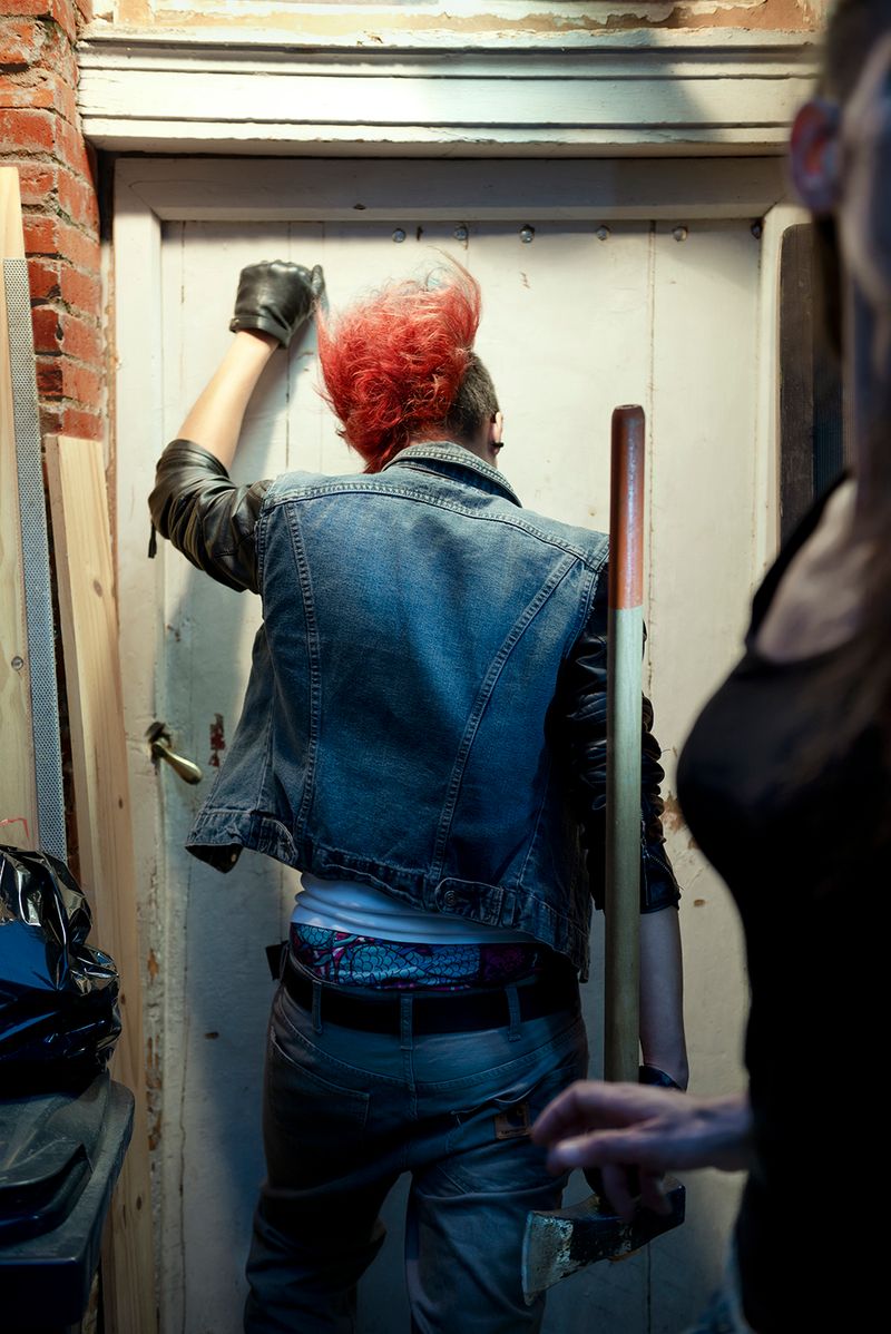 © Kamille Lévêque Jégo - Knock-knock