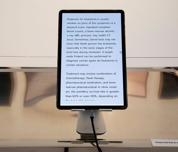 © Claire Sunho Lee - Close up installation view of 'Digital Palimpsest'