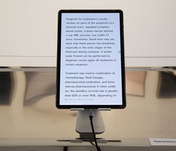 © Claire Sunho Lee - Close up installation view of 'Digital Palimpsest'